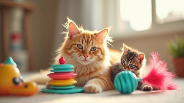Les jouets anti-ennui pour chat qui transforment le jeu
